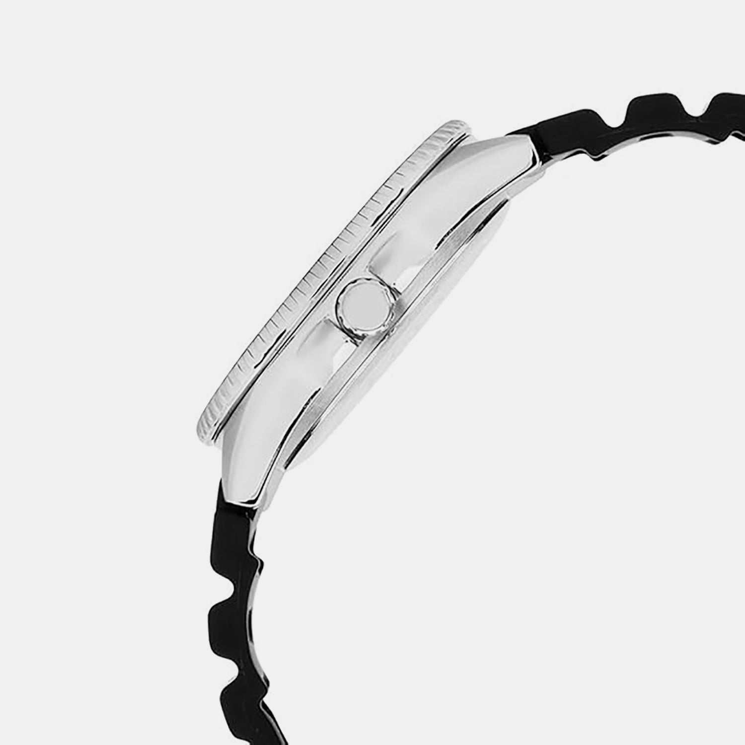 Enticer Men Quartz Black Dial Analog Resin Watch A2194