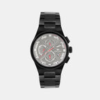Regular Men Quartz Grey Dial Chronograph Stainless Steel Watch 3002M-M8816