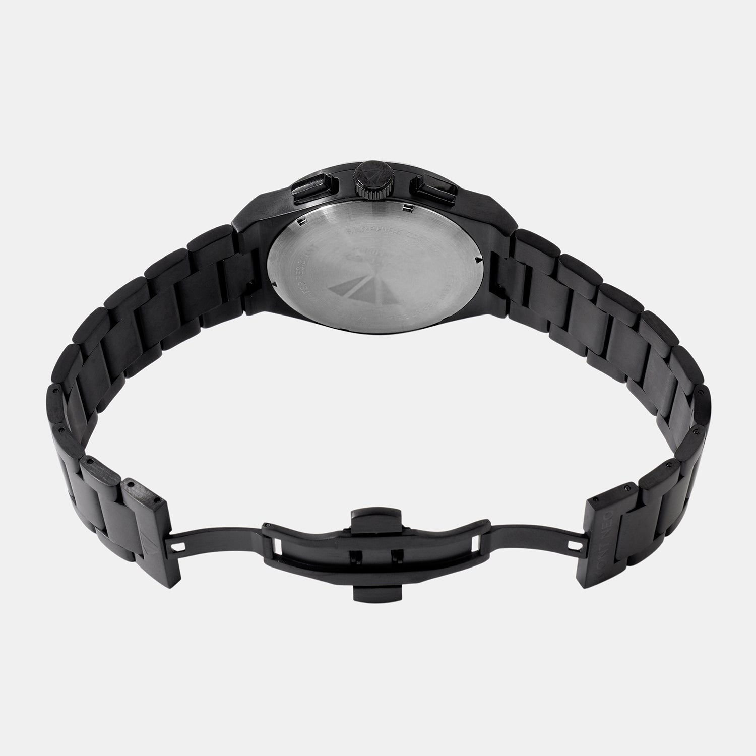 Regular Men Quartz Grey Dial Chronograph Stainless Steel Watch 3002M-M8816