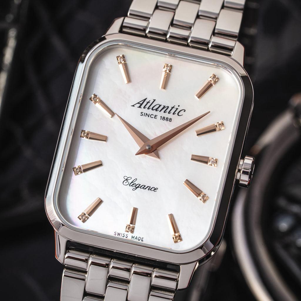 Women Quartz White Dial Analog Stainless Steel Watch 30040.41.09RMB