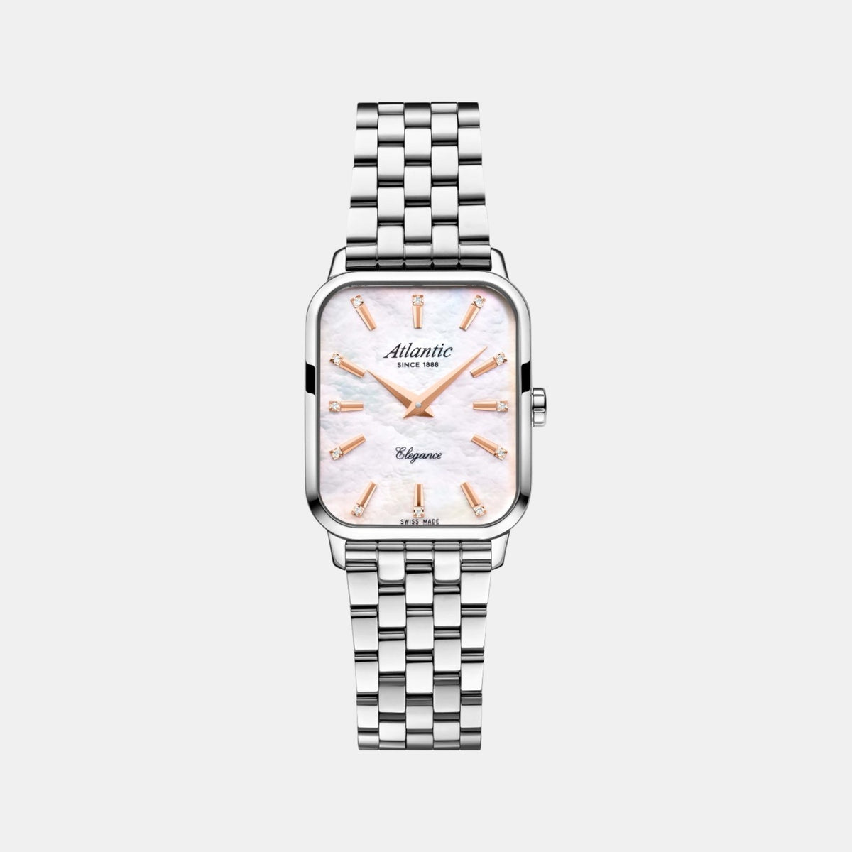 Women Quartz Mother Of Pearl Dial Analog Stainless Steel Watch 30040.41.09RMB