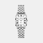 Women Quartz White Dial Analog Stainless Steel Watch 30040.41.18MB