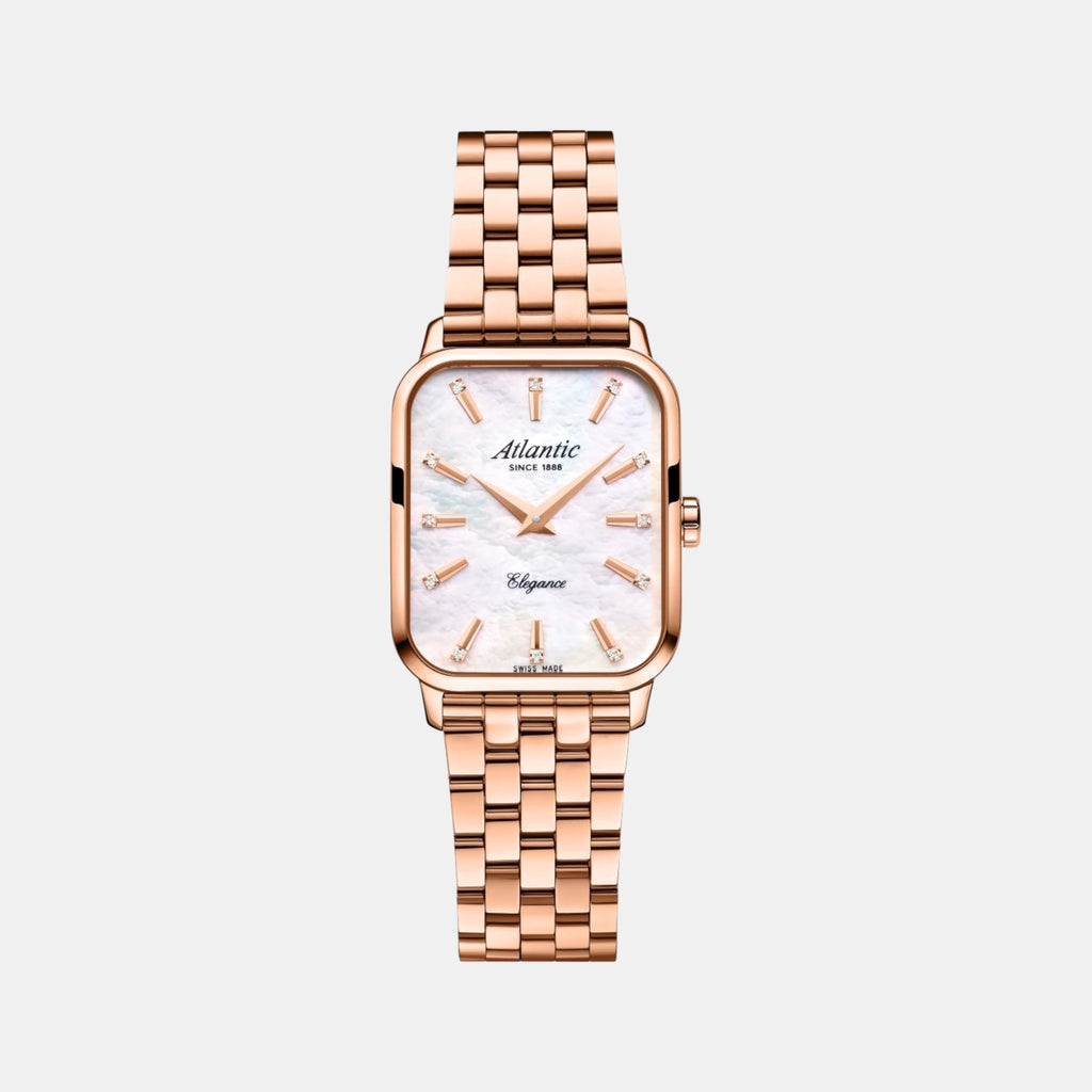 Women Quartz White Dial Analog Stainless Steel Watch 30040.44.09MB