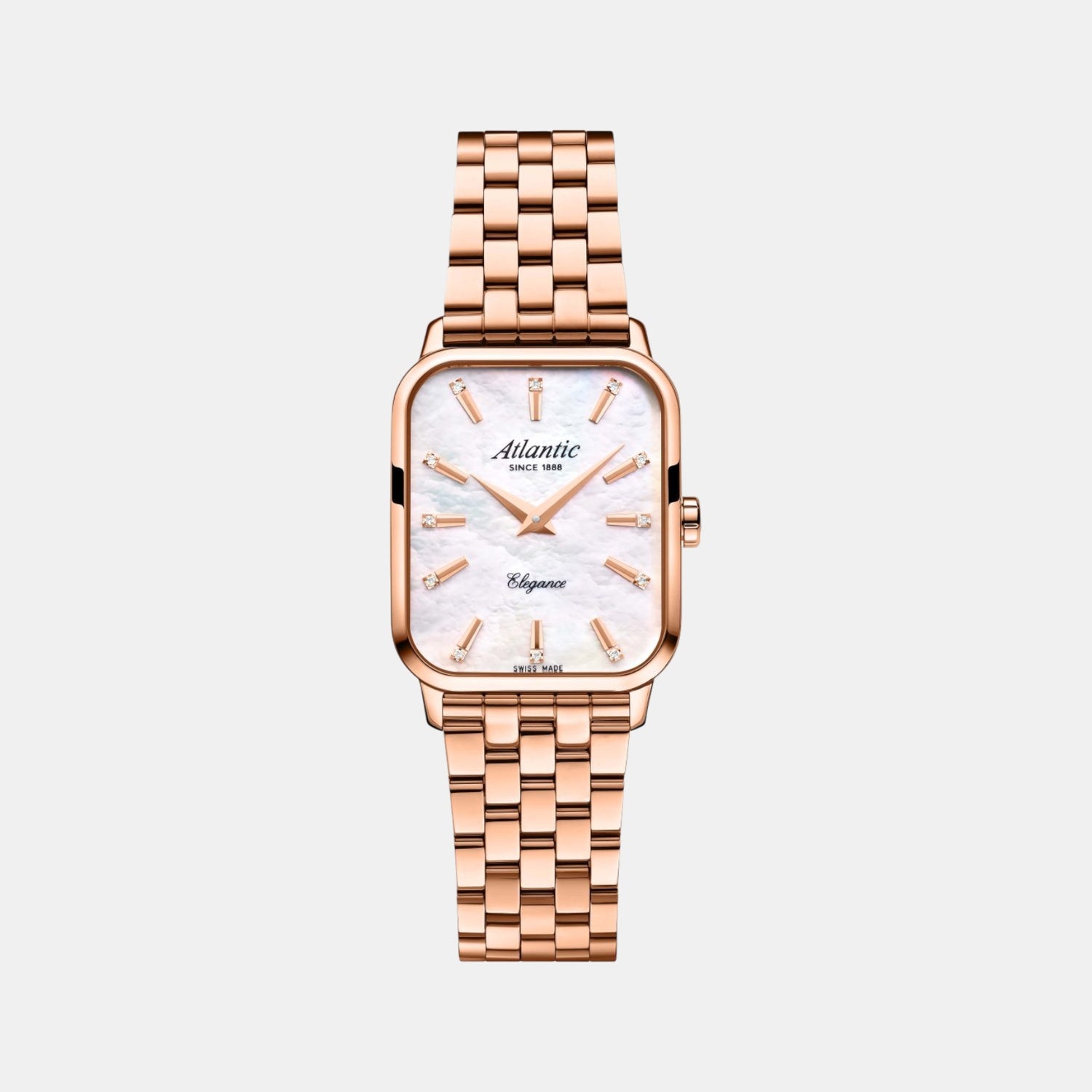 Women Quartz White Dial Analog Stainless Steel Watch 30040.44.09MB