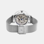 Automatic Women Automatic Silver Dial Analog Stainless Steel Watch 306F628