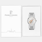 Pierre Lannier Automatic Women Automatic Silver Dial Analog Stainless Steel Watch 306F628-5