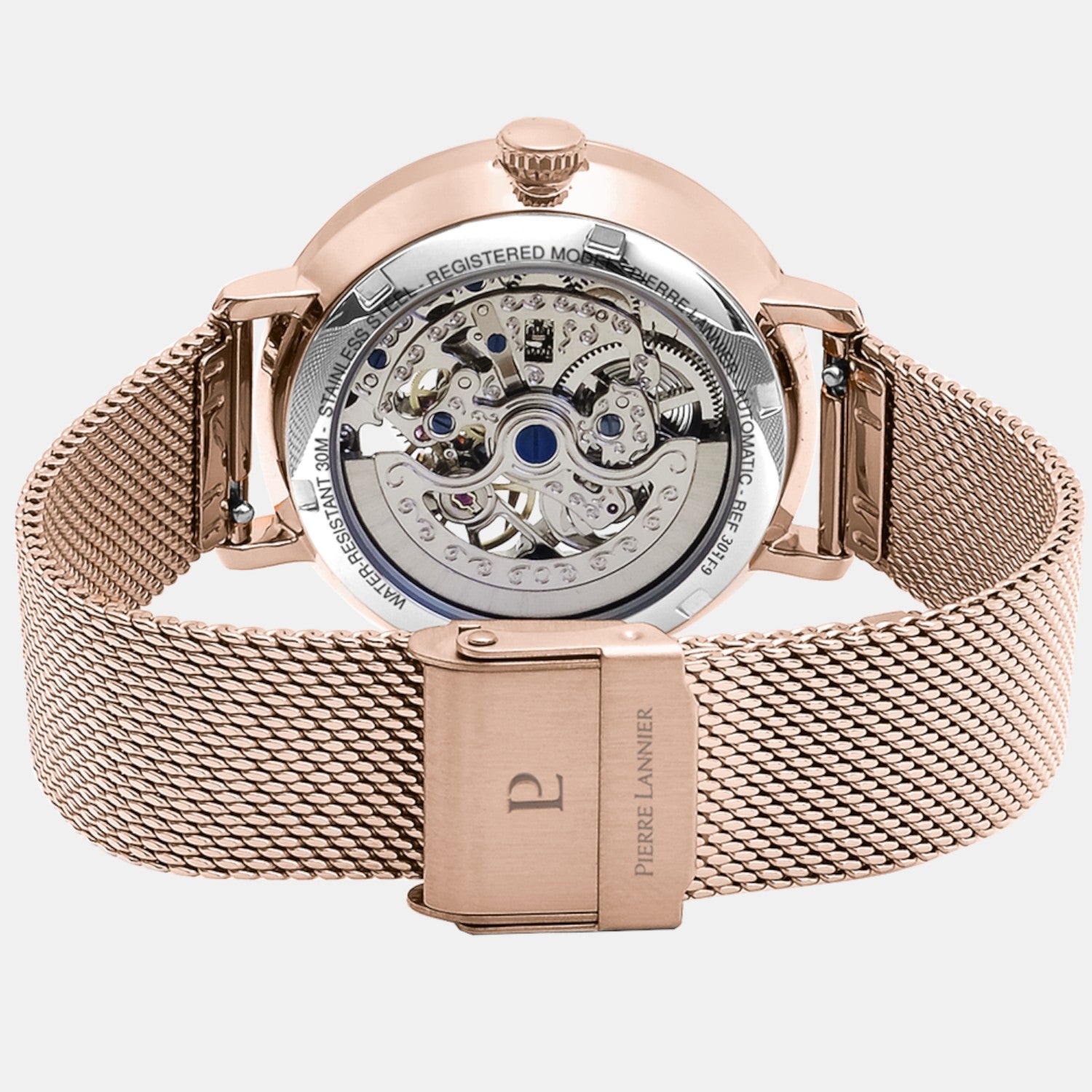 Pierre Lannier Automatic Women Automatic Silver Dial Analog Stainless Steel Watch 307F928-4