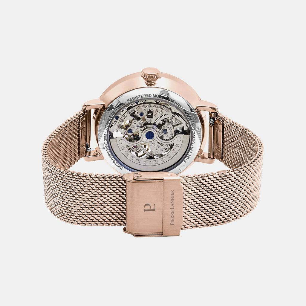 Automatic Women Automatic Silver Dial Analog Stainless Steel Watch 307F928