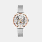 Automatic Women Automatic Silver Dial Analog Stainless Steel Watch 312B628
