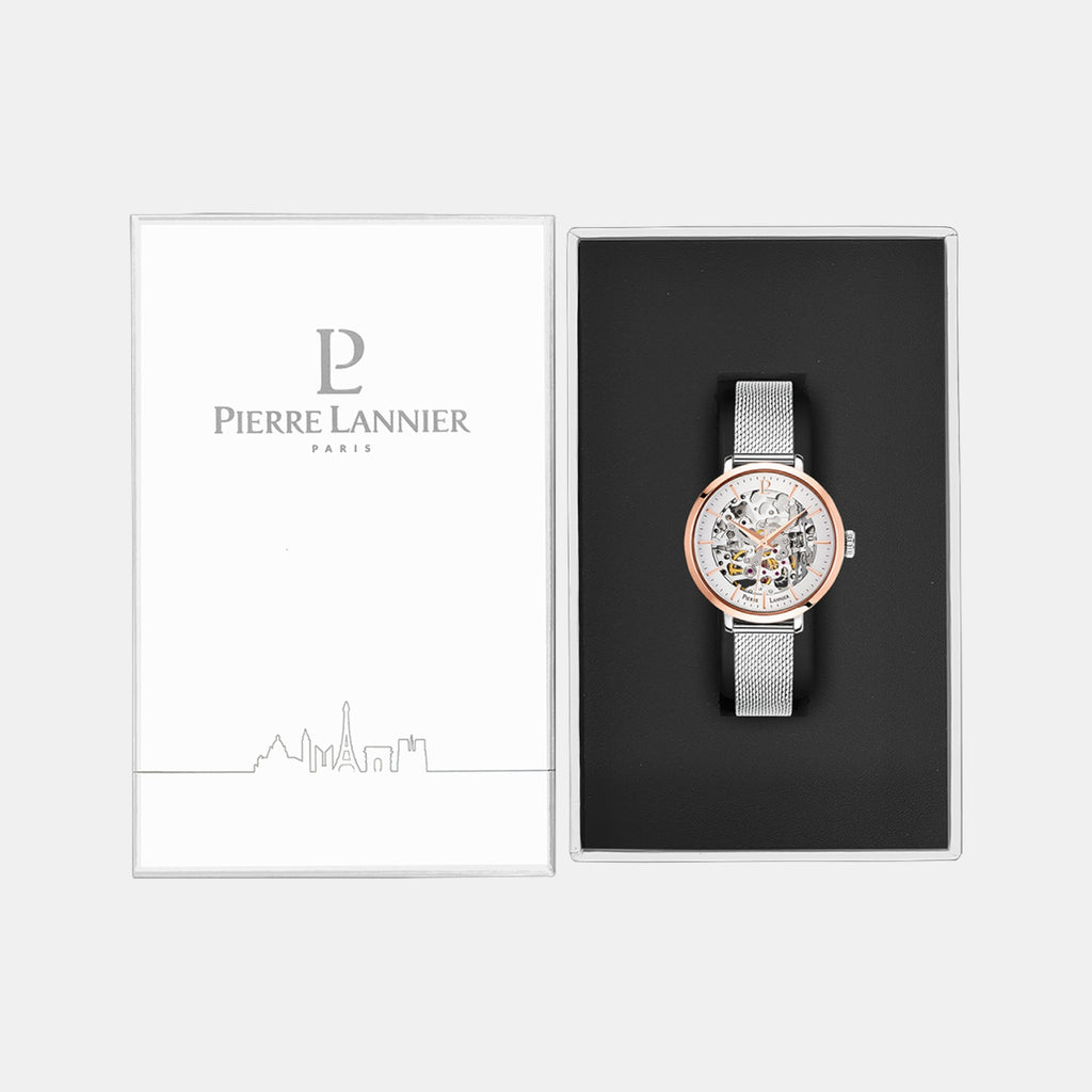 Automatic Women Automatic Silver Dial Analog Stainless Steel Watch 312B628