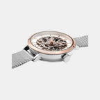 Automatic Women Automatic Silver Dial Analog Stainless Steel Watch 312B628