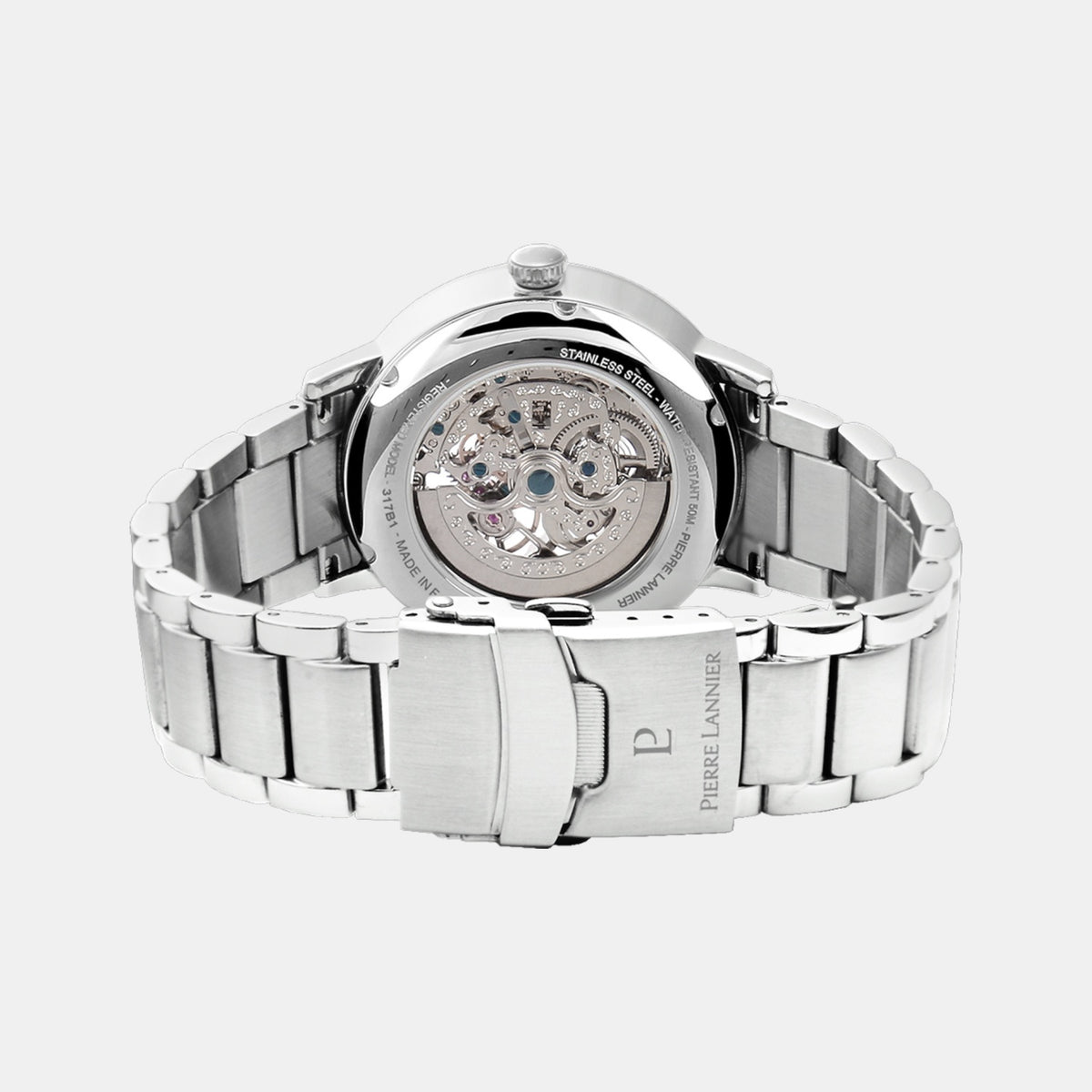 Men Automatic Green Dial Analog Stainless Steel Watch 317B171