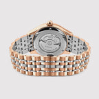 Men Automatic Silver Dial Analog Stainless Steel Watch 318-M30205