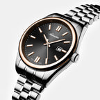 Women Quartz Grey Dial Analog Stainless Steel Watch A3198.R116Q