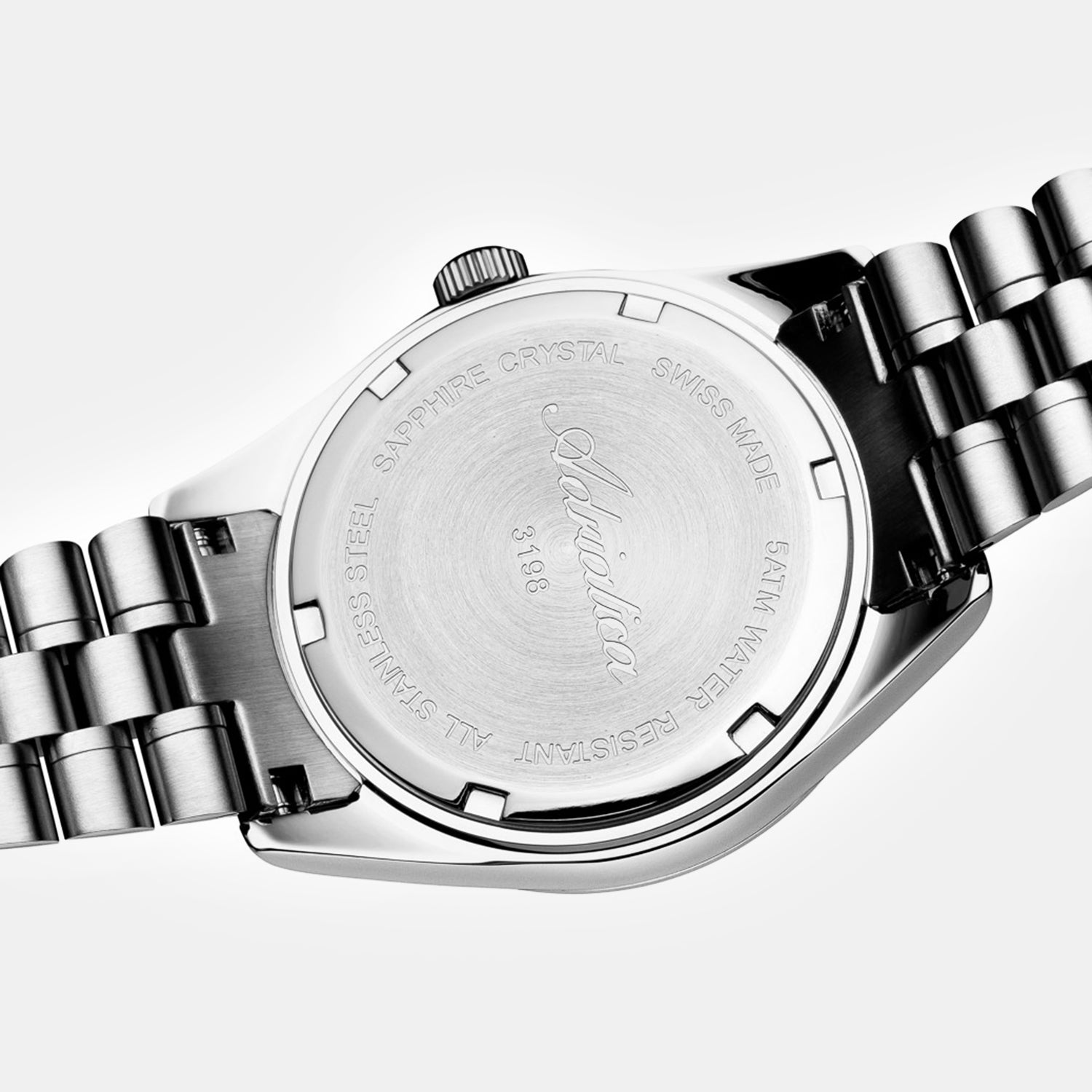 Women Quartz Grey Dial Analog Stainless Steel Watch A3198.R116Q