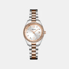 Precious Women Quartz Silver Dial Analog Stainless Steel Watch A3199.R183SQZ
