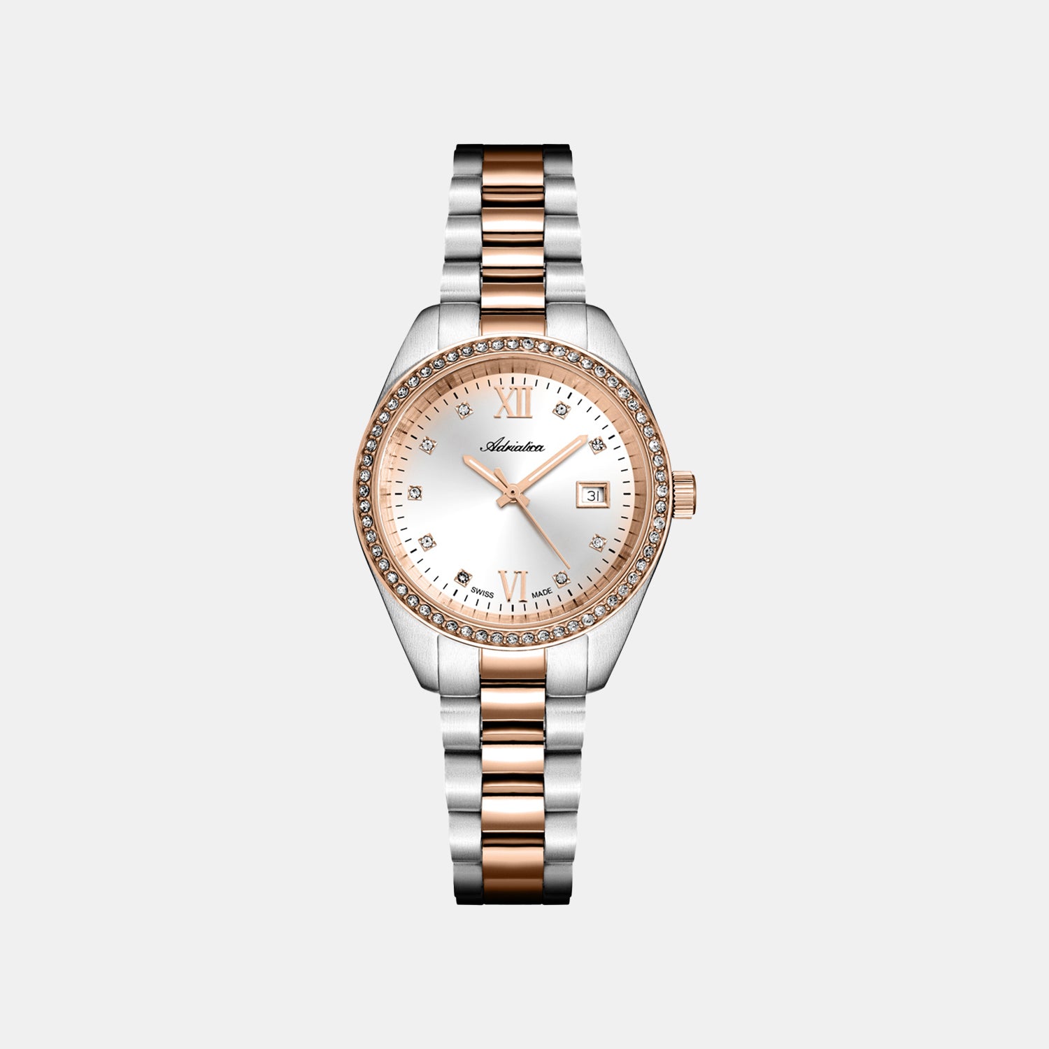 Precious Women Quartz Silver Dial Analog Stainless Steel Watch A3199.R183SQZ