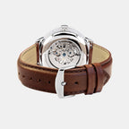 Automatic Men Automatic Green Dial Analog Leather Watch 323D174