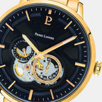 Pierre Lannier Trio Men Automatic Black Dial Analog Stainless Steel Watch 333D032-3