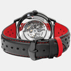 Pierre Lannier Paddock Men Automatic Black Dial Analog Leather Watch 338A433-4