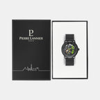 Paddock Men Automatic Black Dial Analog Stainless Steel Watch 338A469