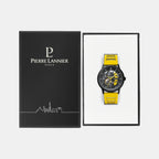 Paddock Men Automatic Black Dial Analog Rubber Watch 341A449