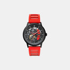 Pierre Lannier Paddock Men Automatic Black Dial Analog Rubber Watch 341A459-2