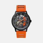 Pierre Lannier Paddock Men Automatic Black Dial Analog Rubber Watch 341A499-1