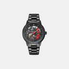 Pierre Lannier Paddock Men Automatic Black Dial Analog Stainless Steel Watch 344A459-2