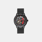 Pierre Lannier Paddock Men Automatic Black Dial Analog Stainless Steel Watch 345A459-2