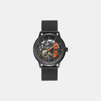 Pierre Lannier Paddock Men Automatic Black Dial Analog Stainless Steel Watch 345A499-2