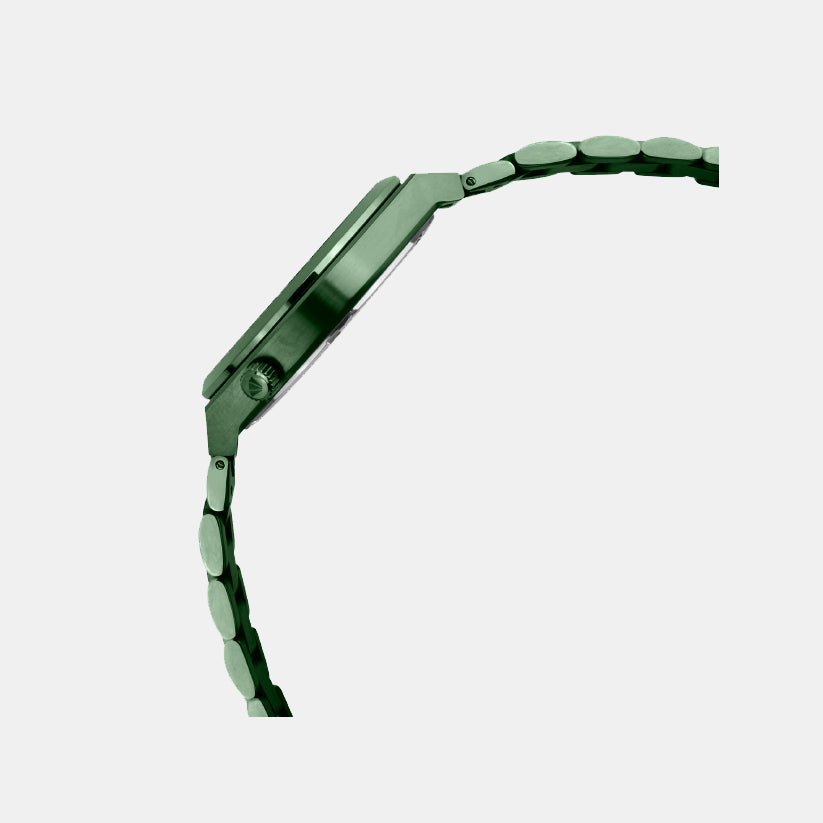 Mont Neo Men Round Green watch