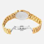 Men Quartz Silver Dial Analog Metal Watch 3506E-M2203