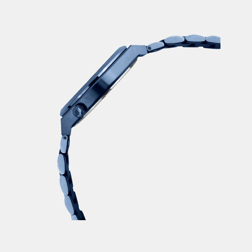 Mont Neo Men Round Blue watch