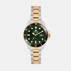 Mont Neo Round Green Analog watch
