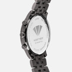 Men Quartz Grey Dial Multi-Function Metal Watch 3511M-M7715
