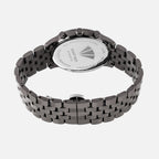 Men Quartz Grey Dial Multi-Function Metal Watch 3511M-M7715