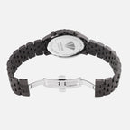 Men Quartz Grey Dial Multi-Function Metal Watch 3511M-M7715