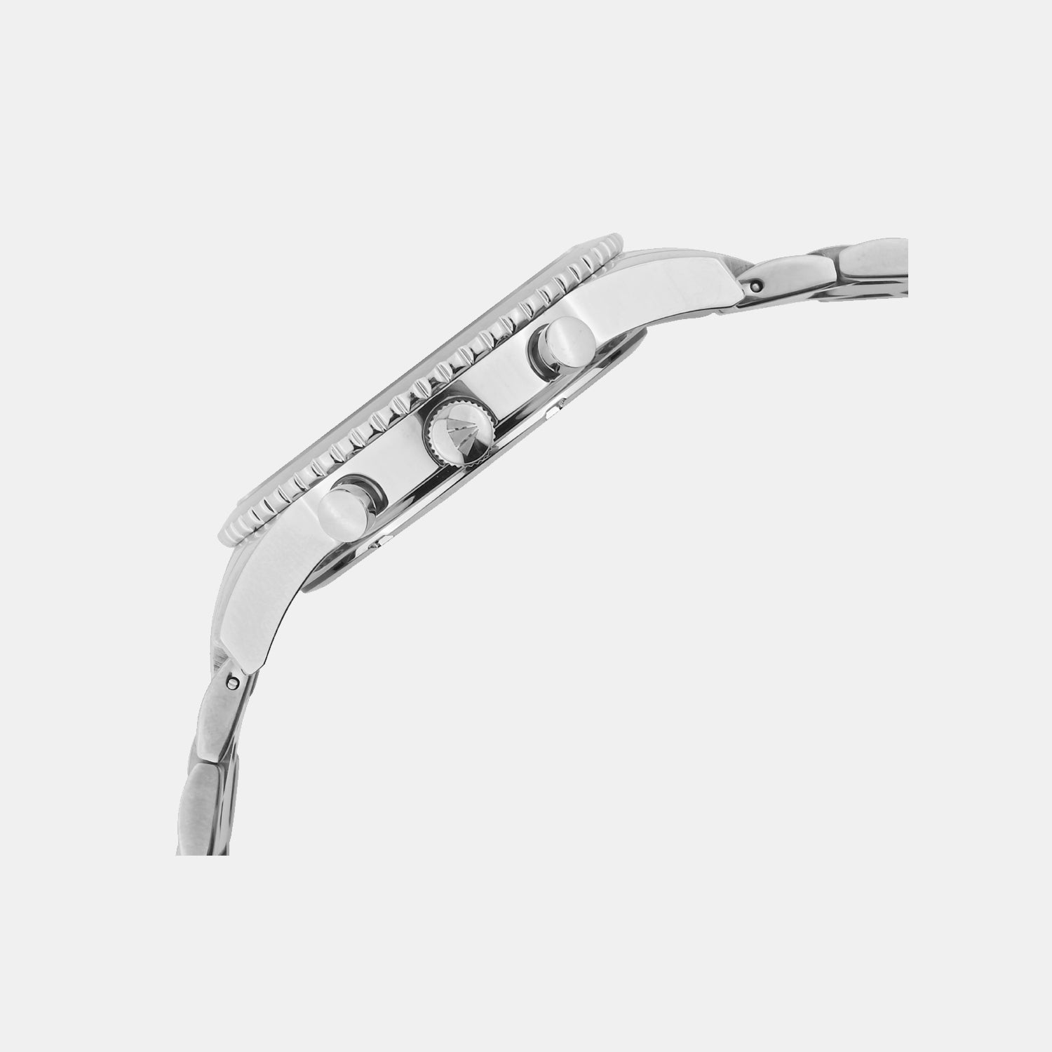 Men Quartz Blue Dial Multi-Function Metal Watch 3513M-M1405