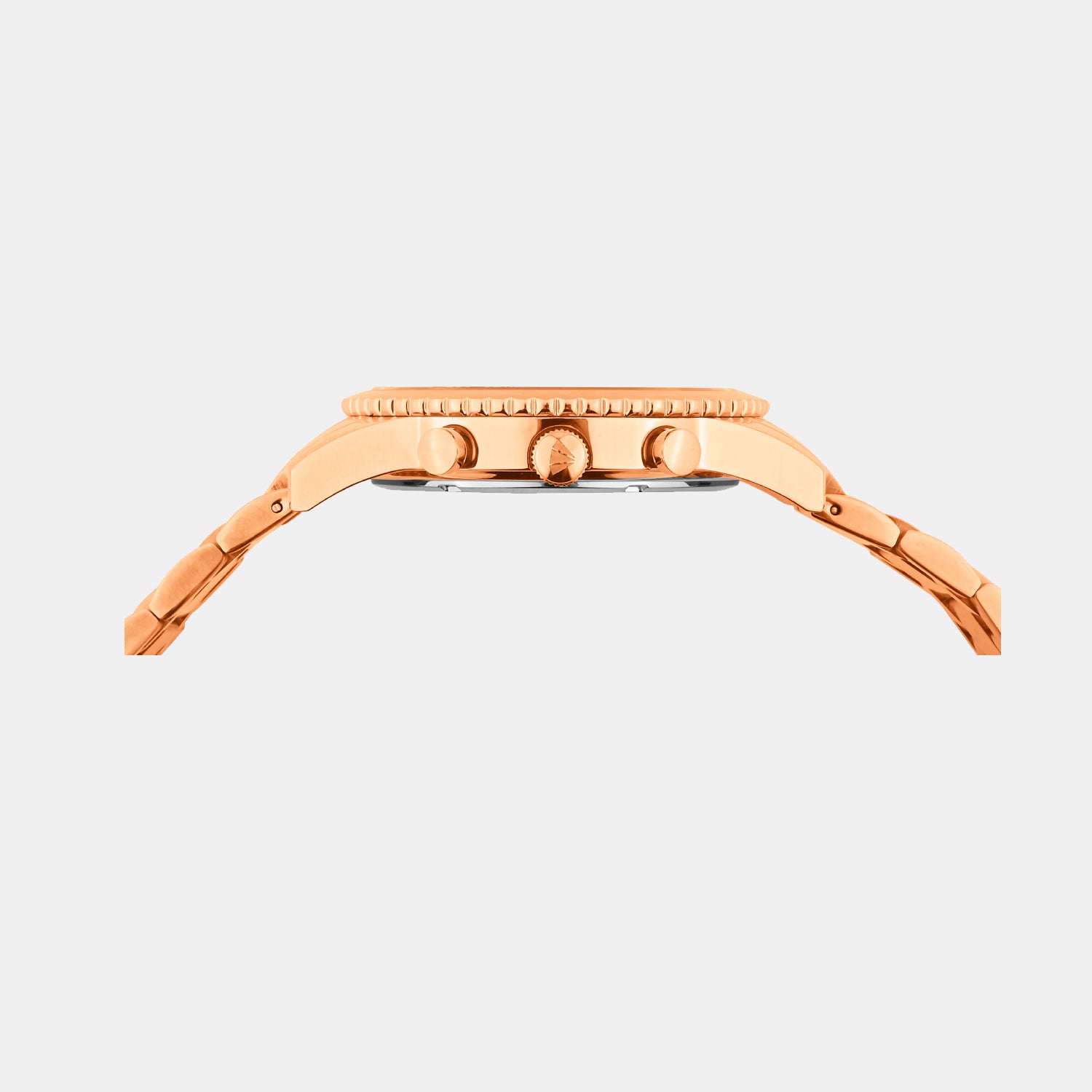 Men Quartz Green Dial Multi-Function Metal Watch 3513M-M3414