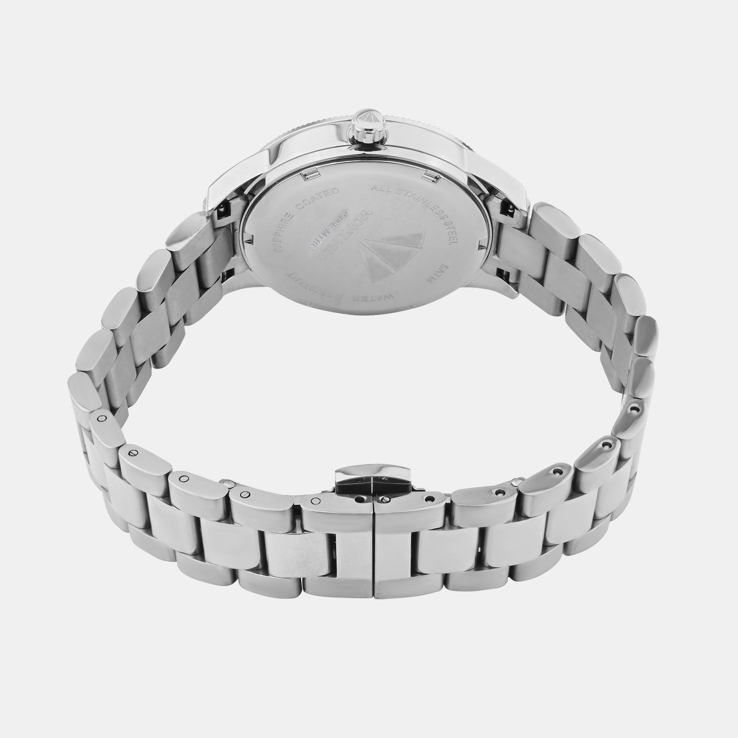 Women Quartz Silver Dial Analog Stainless Steel Watch 3514M-M1103