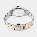 Men Quartz Grey Dial Multi-Function Stainless Steel Watch 3514M-M1315