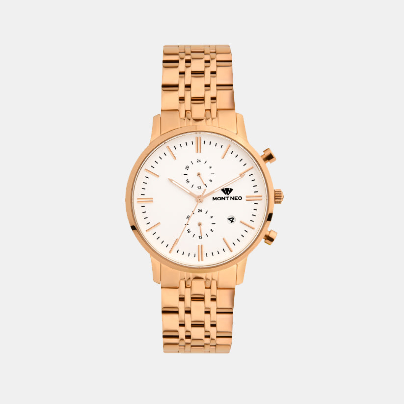 Mont Neo Round Silver Multi-Function watch