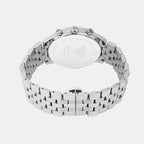 Men Quartz Green Dial Multi-Function Stainless Steel Watch 3518M-M1114