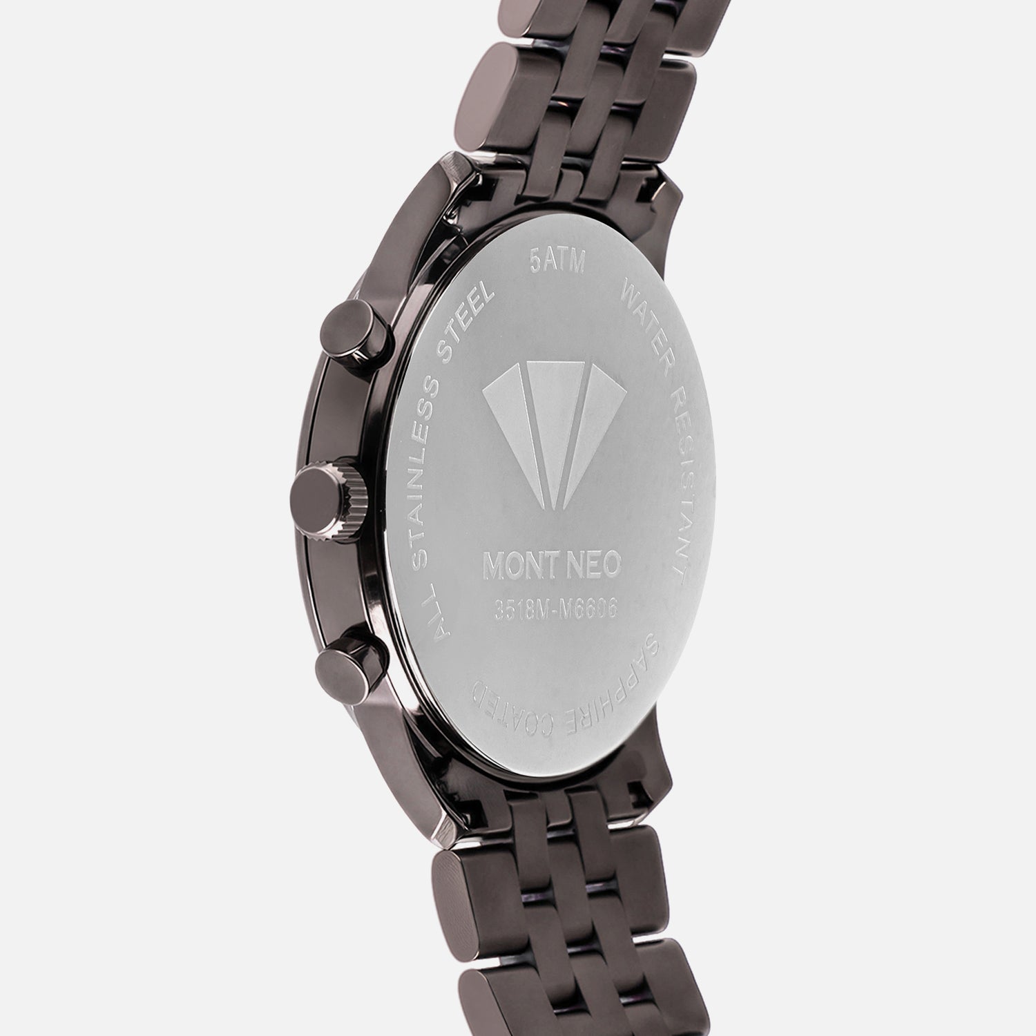 Women Quartz Brown Dial Multi-Function Stainless Steel Watch 3518M-M36606