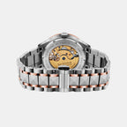 Men Automatic Rose Gold Dial Analog Metal Watch 359-M10705