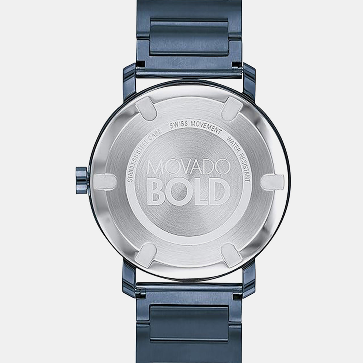 Bold Evolution Men Quartz Blue Dial Analog Stainless Steel Watch 3600510