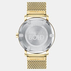 Movado Men Round Light Gold watch