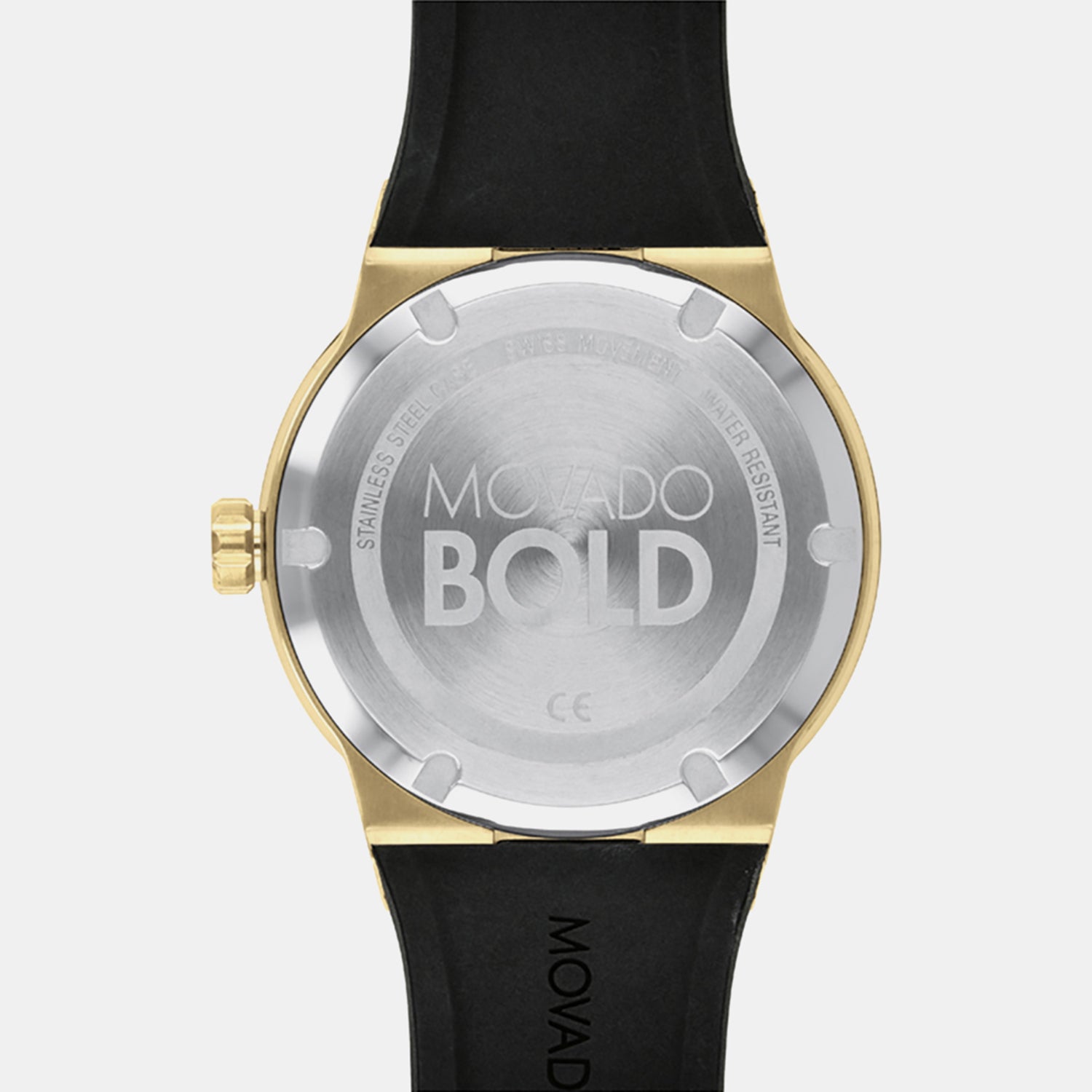 Bold Men Quartz Black Dial Analog Silicone Watch 3600623
