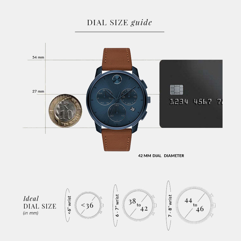 Movado Stainless Steel Round watch